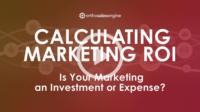 Richie uses his trusted Marketing ROI calculator to help orthodontists know which metrics to measure, and whether their marketing strategy is cost effective